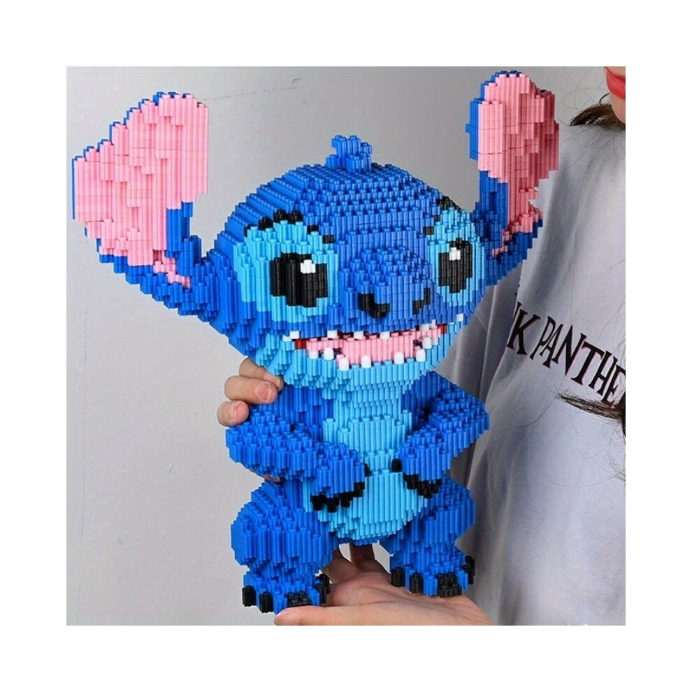 (Stitch) Stitch Cartoon Building Blocks for Party Game Activity - Educational Anime Block Set