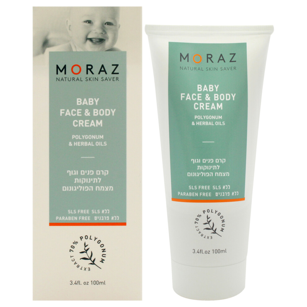 Moraz Baby Face And Body Cream By For Kids - 3.4 Oz Cream