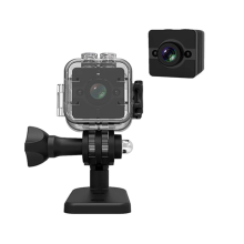 Mini caméra étanche Full HD 1080P avec vision nocturne et détection de mouvement, caméra vidéo de sport portable DVR