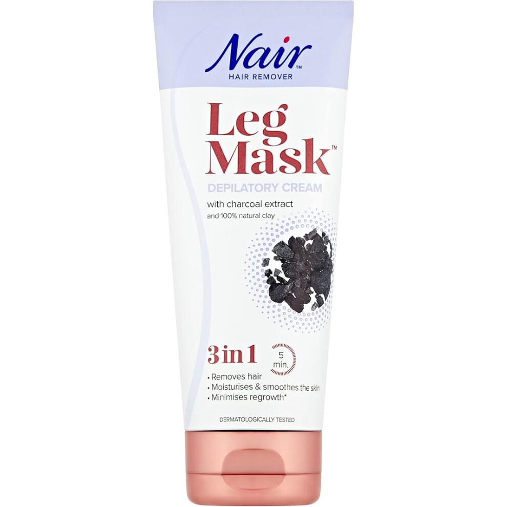 Nair Leg Mask Charcoal 180Ml
