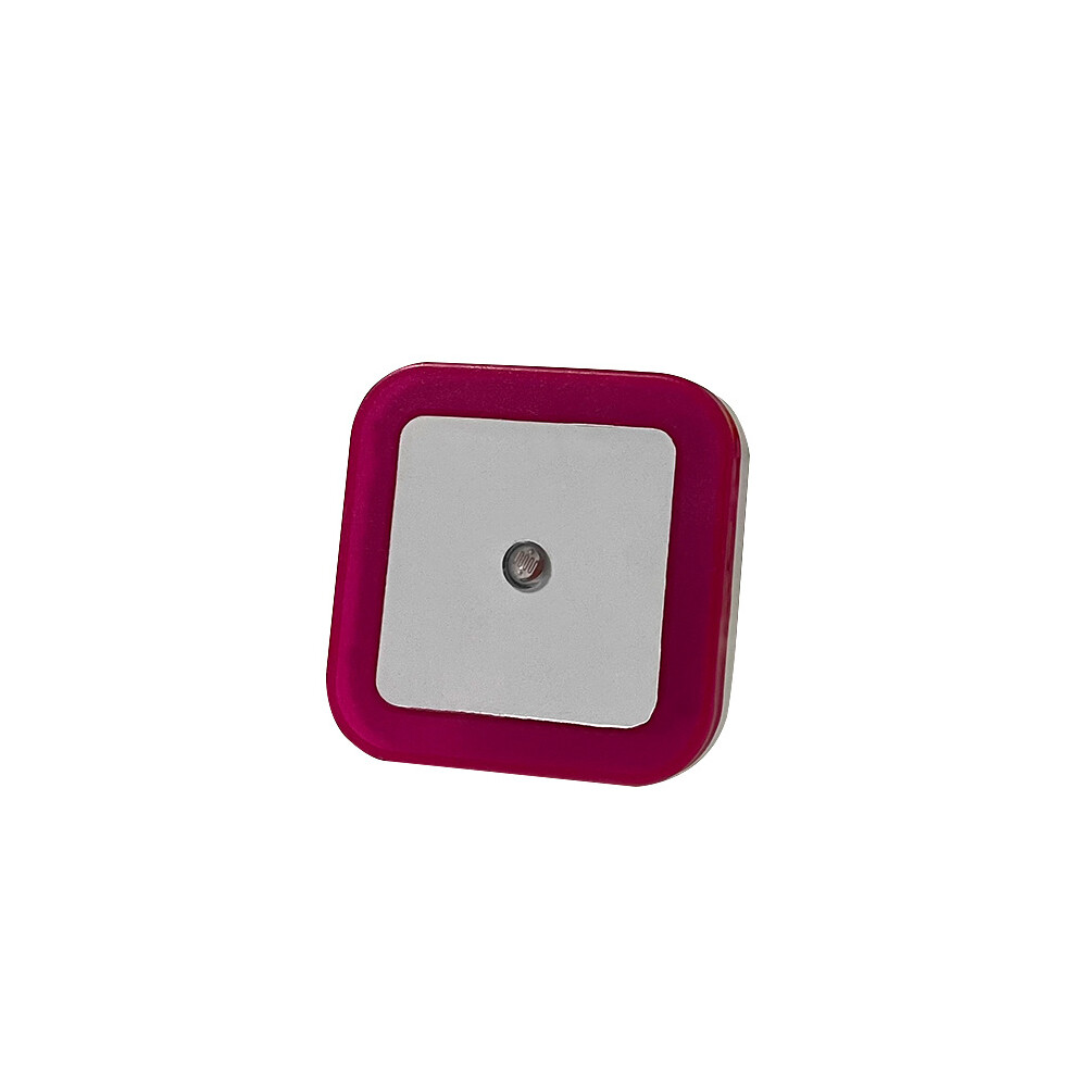 (Red) Eu Plugin Auto Sensor Control Led Night Light Lamp For Bedroom Hallway