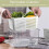 Living And Home 2 Layer Fridge Drain Storage Basket Box with Lids For Food Fruit Vegetable Contain 4