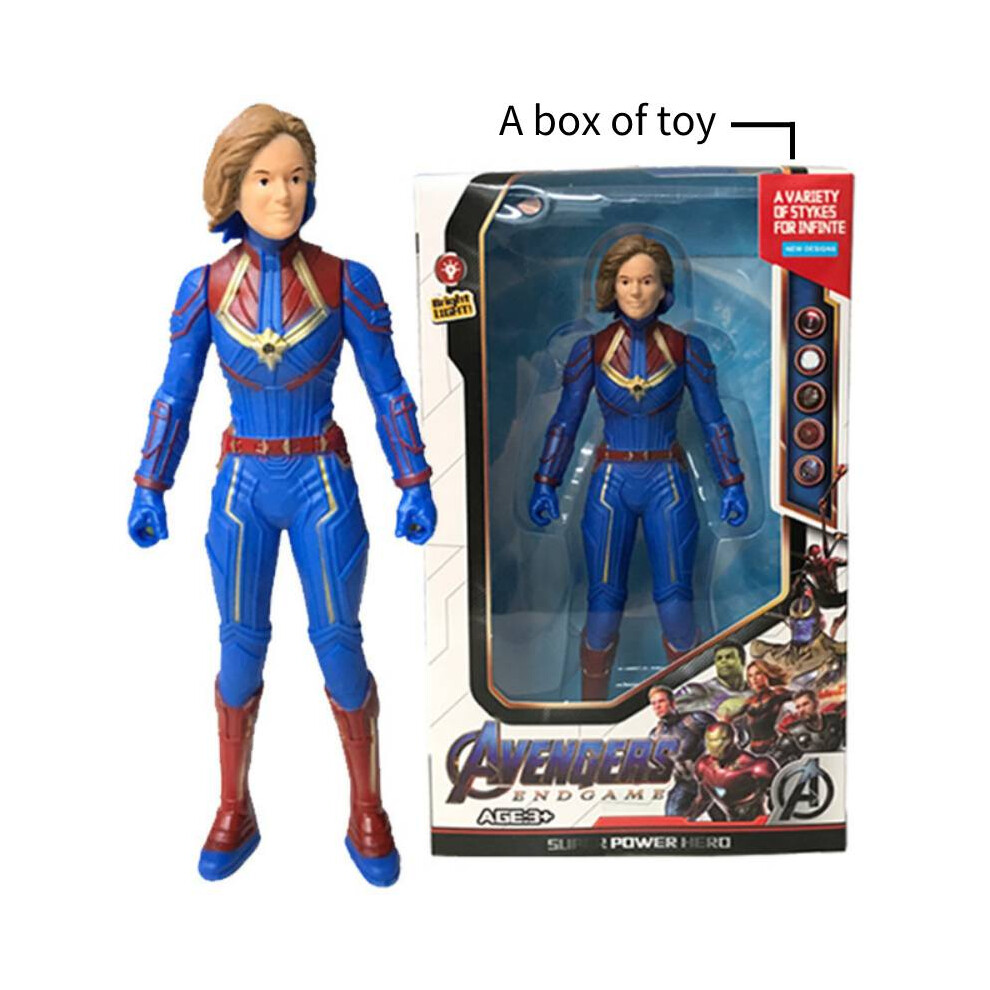 Rywolt (Captain Marvel) Figures Glowing Action Toy Captain America Models Gift