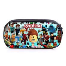 (Style A) Game Roblox Pencil Case Handheld Pen Bag Storage Pouch Student Large Capacity