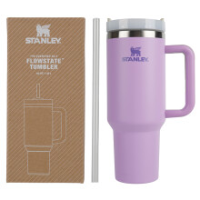 (purple ) 40oz Quencher H2.0 FlowState Stainless Steel Vacuum Insulated Tumbler with Lid and Straw for Water, Iced Tea or Coffee, Smoothie and More