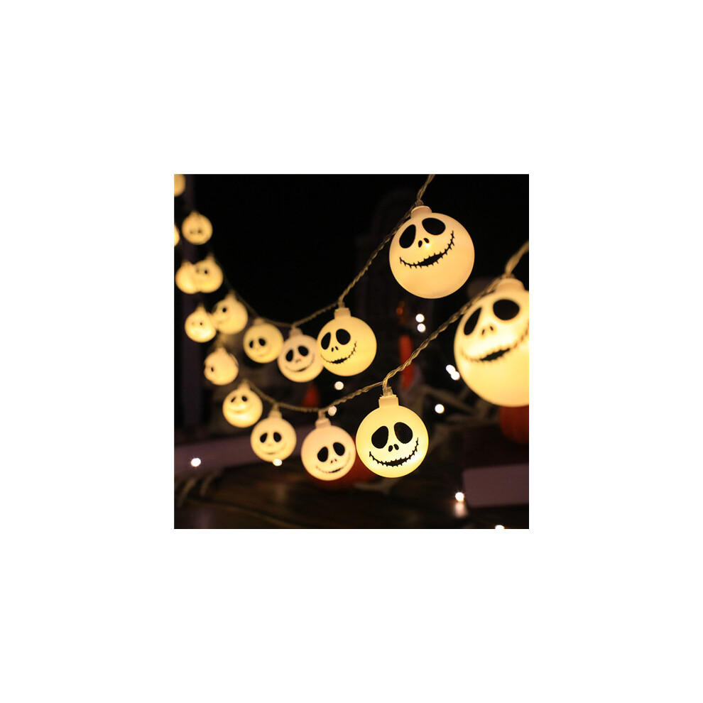 3m 20 LEDs Halloween Pumpkin String Lights Battery Powered