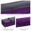 Homcom HOMCOM 2.4m Balance Beam Trainer Fold Performance Gymnastics, Purple 3