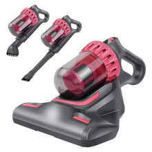 Cordless 10000Pa Mite Remover Vacuum with UV Sterilization for Mattress, Sofa & Bed - Portable 1500mAh Battery