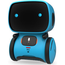 (Blue) GILOBABY Interactive Smart Robot Toys, Intelligent Robot Toys for Kids