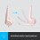 Logitech Logitech H390 USB Wired Headset - Rose Pink 2