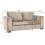 Nancy Beige Fabric 3 Seater Sofa 3