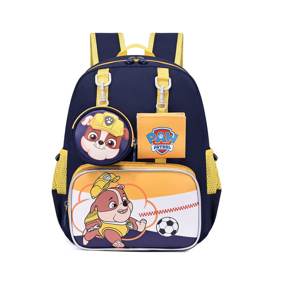 (Yellow) Cartoon Paw Patrol Backpack For Kids Back School