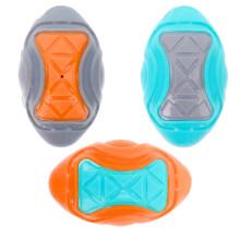 Squeaky Rugby Ball For Dog Fetch and Play Toy Random Colour