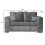 Nancy Grey Fabric 3+2 Seater Sofa Set 5
