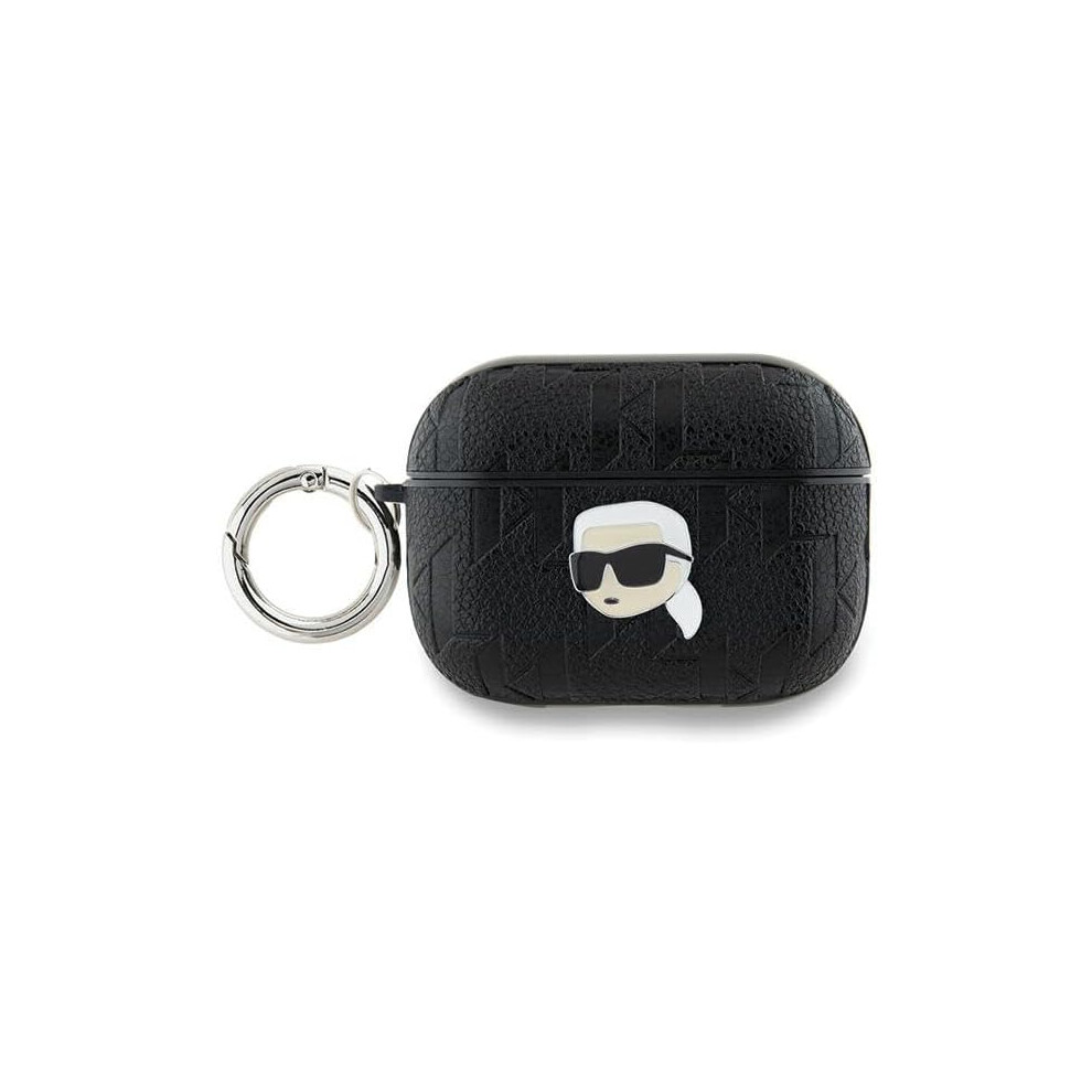 Karl Lagerfeld Monogram Karl Head Case For Airpods Pro 2 Black 3666339283667