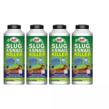 4 x 170g Doff Slug & Snail Killer Pellets Organic Gardening Showerproof