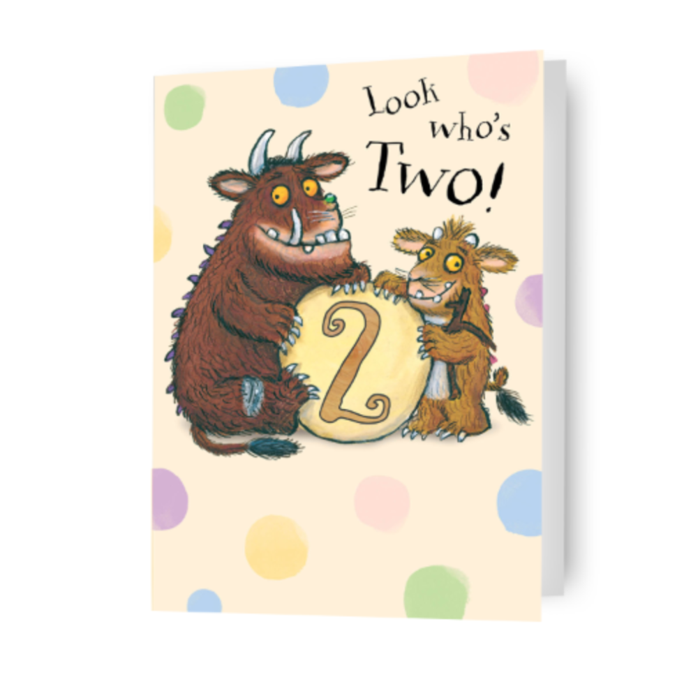 Gruffalo The Age 2 Birthday Card