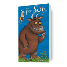 The Gruffalo 'Super Son' Birthday Card