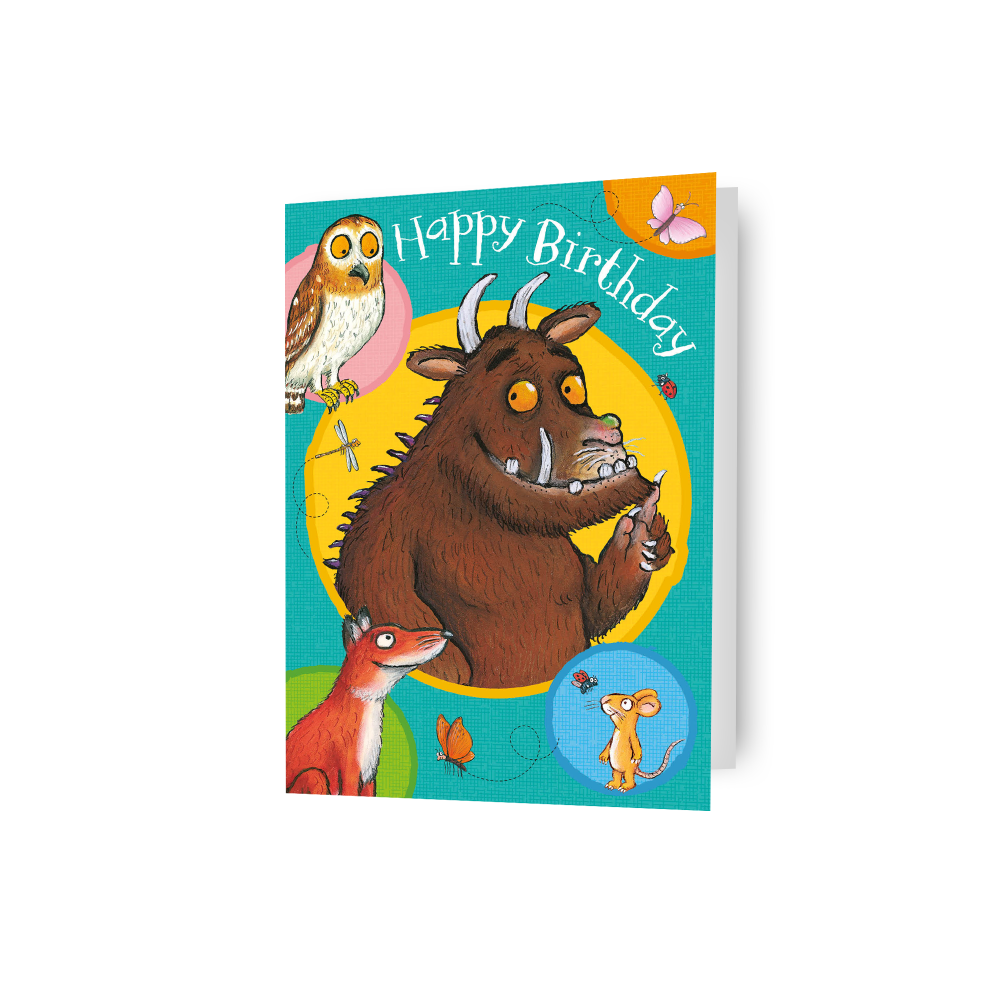 The Gruffalo Happy Birthday Card