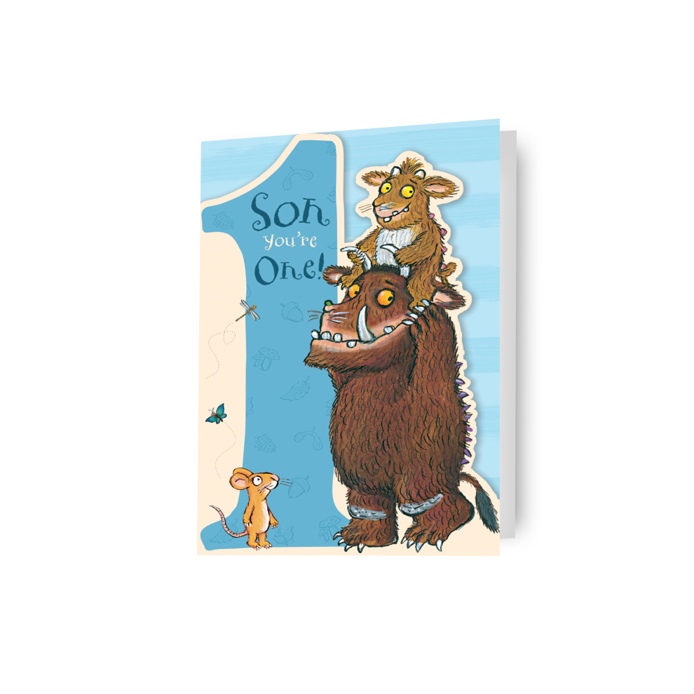 Gruffalo The 'Son' Age 1 Birthday Card