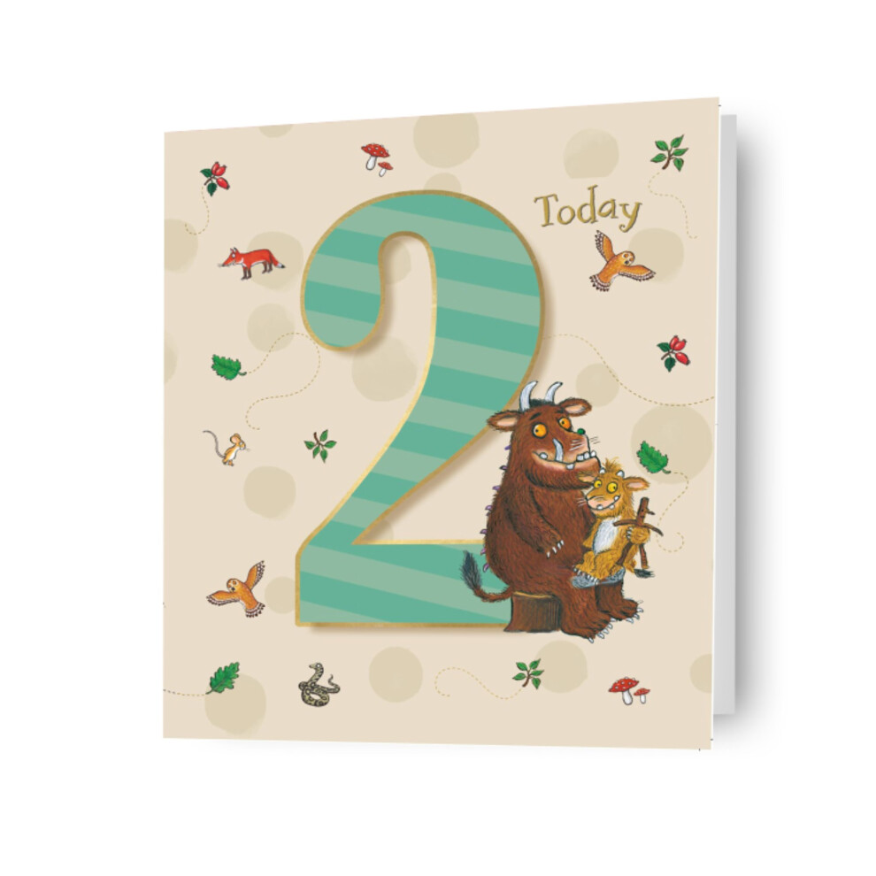 Gruffalo The Age 2 Birthday Card