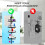 4 Tier Telescopic Bathroom Wall Corner Shelf Rack Shower Caddy Storage Organizer 4