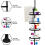 4 Tier Telescopic Bathroom Wall Corner Shelf Rack Shower Caddy Storage Organizer 3