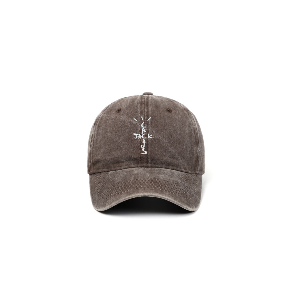 Fymnsi Hot Selling Travis Scott Unisex Letter Embroidered Adjustable Baseball Hat-As The Picture-One Size