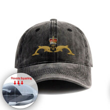 Royal Navy Submarine Service Baseball Cap Unisex Denim Hat Adjustable Dad Hats--