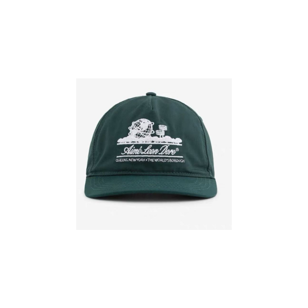 AimÃ© Leon Dore Vintage Simple Curved Brim Adjustable Casual Baseball CAP Unisex.-green-