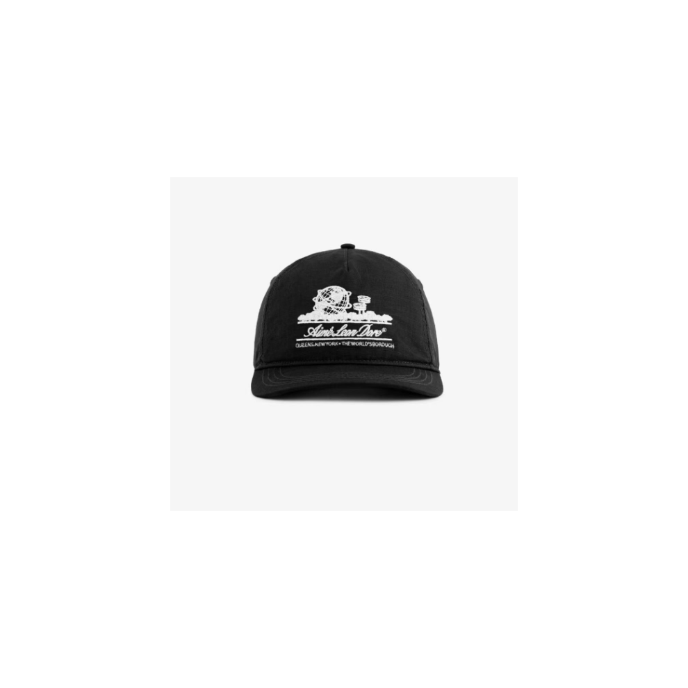 AimÃ© Leon Dore Vintage Simple Curved Brim Adjustable Casual Baseball CAP Unisex.-black-