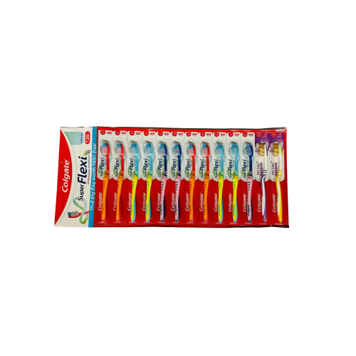 Colgate 26 x Colgate Toothbrush Medium Super Flexi & Zig Zag Anti-Bacterial 2