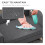 PawHut PawHut Elevated Dog Sofa Bed with Cushion for Medium and Small Dogs, Grey 5