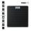 Digital Bathroom Scale High Precision Backlit LED Display - BLACK-4314 9