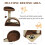 PawHut PawHut Cat Tree Scratching Post Activity Centre Climber Hanging Ball Brown 5