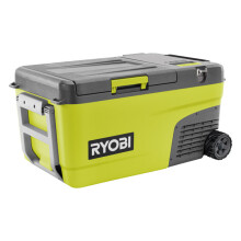 RYOBI 18V ONE+ Powered Cooler RY18CB23A-0 (Tool Only) - 23L, 33 Cans, -20 to 20 C, USB-A, LCD, Dual 18V Battery Ports, 12V/AC Power, 5133006396