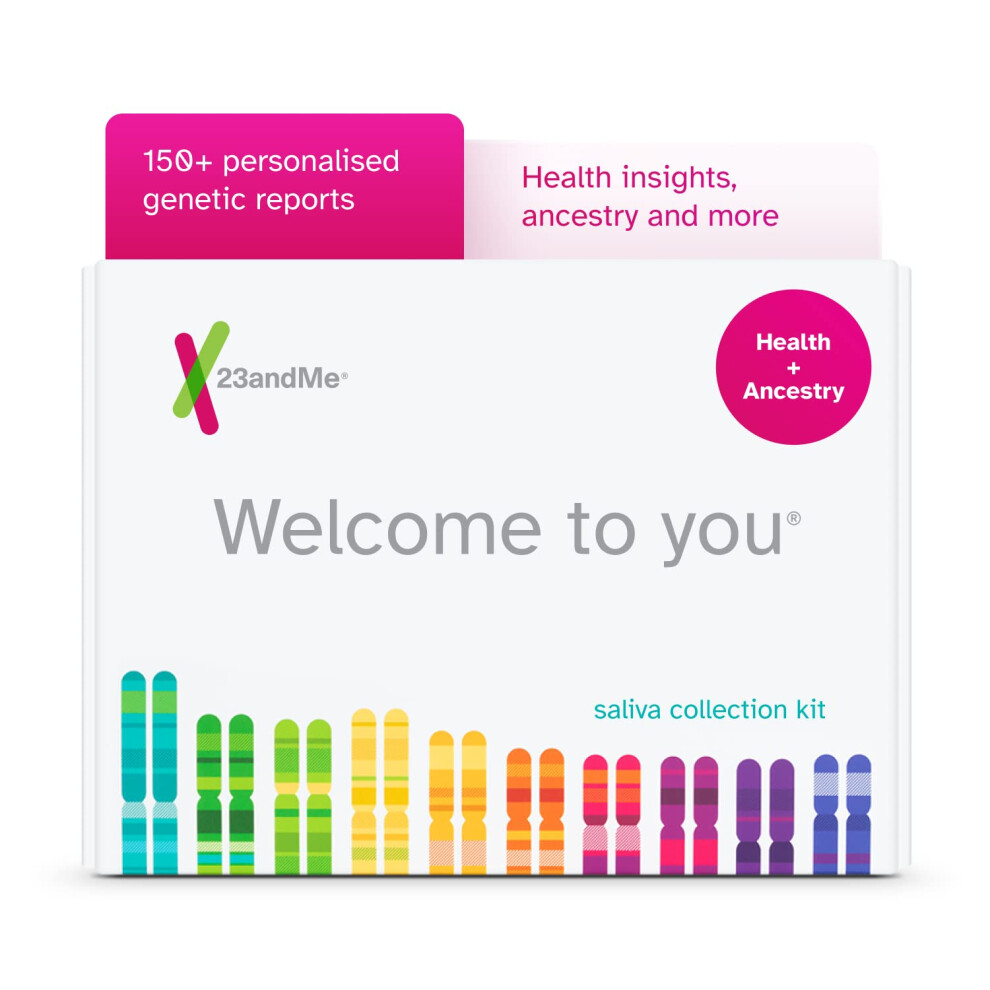 23andMe Health + Ancestry Service: Personal Genetic DNA Test Including Health Predispositions, Carrier Status,