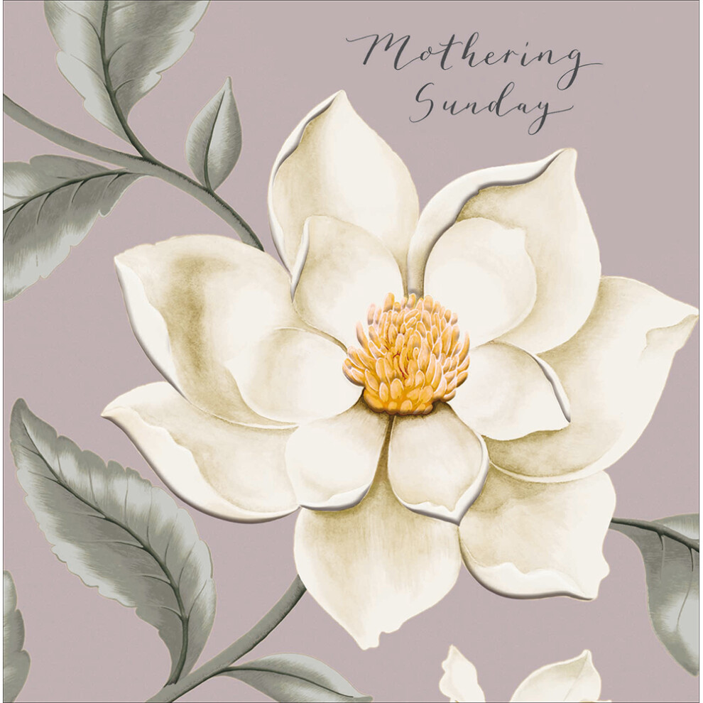 Woodmansterne Sanderson Mothering Sunday Snow In Summer Artistic Mother's Day Greeting Card