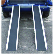 Aidapt 5FT Telescopic Wheelchair Ramps.Non-slip Coating on Tread,Raised Edges,Scooter,Disability,Lock in Place,Compact Size,