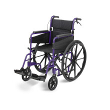 DAYS Escape Lite Wheelchair, Self Propelled Lightweight Aluminium with Folding Frame, Mobility Aid, Comfy and Sturdy, Portable Transit Travel Chair