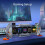 Divoom Times Gate Pixel Art Informative Display,WIFI 5pcs 128 * 128 IPS Screen,LED Digital Clock Lights 7