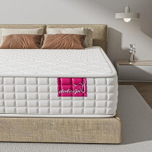dosleeps 9.4 Inch Double Mattress 4FT6 9-Zone Pocket Sprung Mattress with Memory Foam and Tencel Fabric