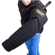 DINGO GEAR Medium Hard Nylcot Bite Sleeve with Handle and Grip Inside the Bite Guard for IGP, K9, Sports