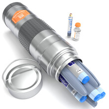 DISONCARE 74H 7 Insulin Pens Cooler Travel Case 2-8 Degrees, Insulated Medicine Cooler EpiPen Case Medical