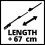 Einhell EINHELL HÄCKTRIMMER GC-HH 18/45 Li T Solo 5