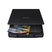 Epson Perfection V39 II Color Photo and Document Flatbed Scanner with 4800 dpi Optical Resolution, Scan to Cloud, USB Power