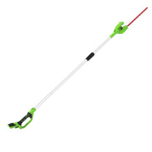 Greenworks Electric Lawn Mower 24V 33cm 30L Grass Catcher Box GD24LM33 and Cordless Grass Trimmer 25cm G24LT25 Auto