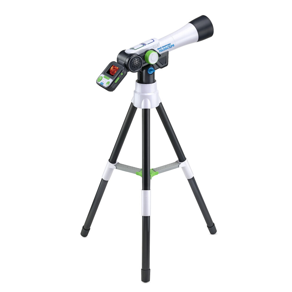 Leapfrog Magic Adventures Telescope, Kids Telescope for Beginner, Star Gazing Astronomy Toy, 100+ NASA Images & Videos,