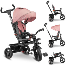 LIONELO Haari 2in1 Kids Tricycle Stroller for toddlers 1-5 Years Up to 25kg Parent steering control Swivel seat