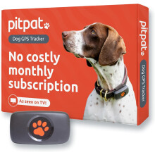 PitPat Dog GPS Tracker - No Subscription Required - Suitable for All Dogs And Fits All Collars 100% Waterproof Pet Tracker